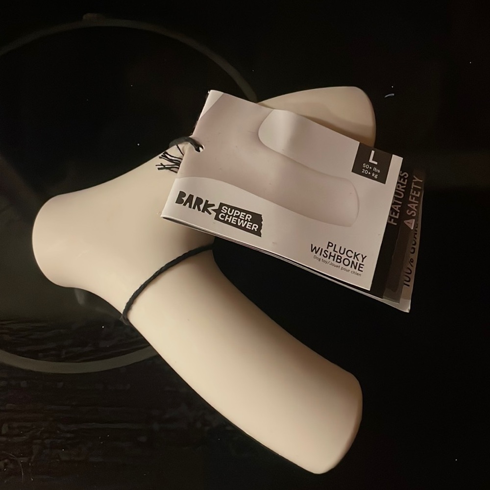 Bark Box Super Chewer Plunky Wishbone